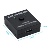 HDMI 2.0 Bi-Directional Switch with Audio Output