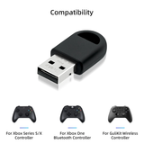 GuliKit Wireless Controller Adapter for Windows PC-Black