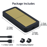 GuliKit Contact Charging Dock with Battery Pack for the Dualshock 4 Controller