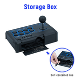 Dobe 7 in 1 Mini Arcade Fighting Stick for PS4/PS3/XBO/360/Switch/PC/Android
