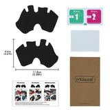 Gamepad Handle Grip Stickers with Anti Skid for Playstation 5 Controllers