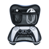 IPLAY 6 In 1 EVA Storage Bag With Crystal Case For PS5 Controller (HBP-286)