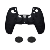 Non-Slip Silicone Protective Case with Thumbstick Caps for the PS5 Controller