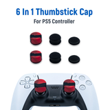 Ipega 6 in 1 Thumbstick Cap Grip Set for the Sony Playstation 5 Dualshock 5 Controller