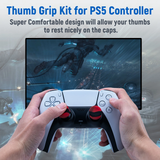Ipega 6 in 1 Thumbstick Cap Grip Set for the Sony Playstation 5 Dualshock 5 Controller