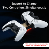 GuliKit Contact Charging Dock with Battery Pack for the Dualshock 5 Controller
