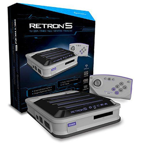 Hyperkin RetroN 5 HD Gaming Console for GB/Advance/Color/SNES/NES/Genesis