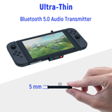 Ultra Thin Bluetooth USB Audio Adapter for the Switch / PS4 / PS5 / PC