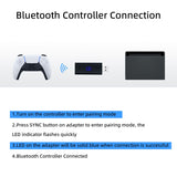 Wireless Controller Adapter for the PS5/PS4/PS3/Xbox One and Switch Pro
