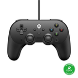 Black 8Bitdo Pro 2 Wired Gamepad for the Xbox One/ Series X/S and Windows 10