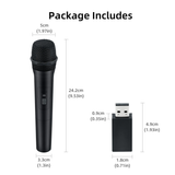 25ms Latency  2.4G Wireless Microphone for Nintendo Switch Xbox/PS5/PC