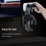Wall Mount Stand for PS5/PS4/Xbox/Switch Controller & Headphone - Transparent