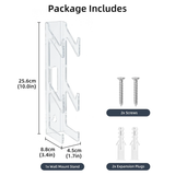 Wall Mount Stand for PS5/PS4/Xbox/Switch Controller & Headphone - Transparent