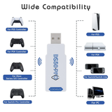 DS50 Pro Wireless Controller Adapter for PS4/PS3/Nintendo Switch/Switch Lite/PC