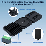 3 in 1 Multifunction Storage Stand Kit for Xbox Series X (KJH-XSX-008)
