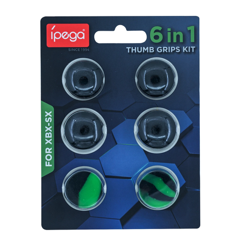 Ipega 6 in 1 Thumbstick Cap Sets for the Microsoft Xbox Series X / S Controllers