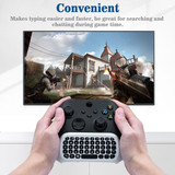 WHITE DOBE 2.4G Wireless Keyboard for the XBOX ONE S/SERIES X/SERIES S (TYX-586S)
